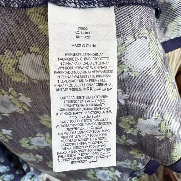 Boden Cut-Out Midi Tea Dress Women’s Size 8 (EUC) - Picture 6 of 8